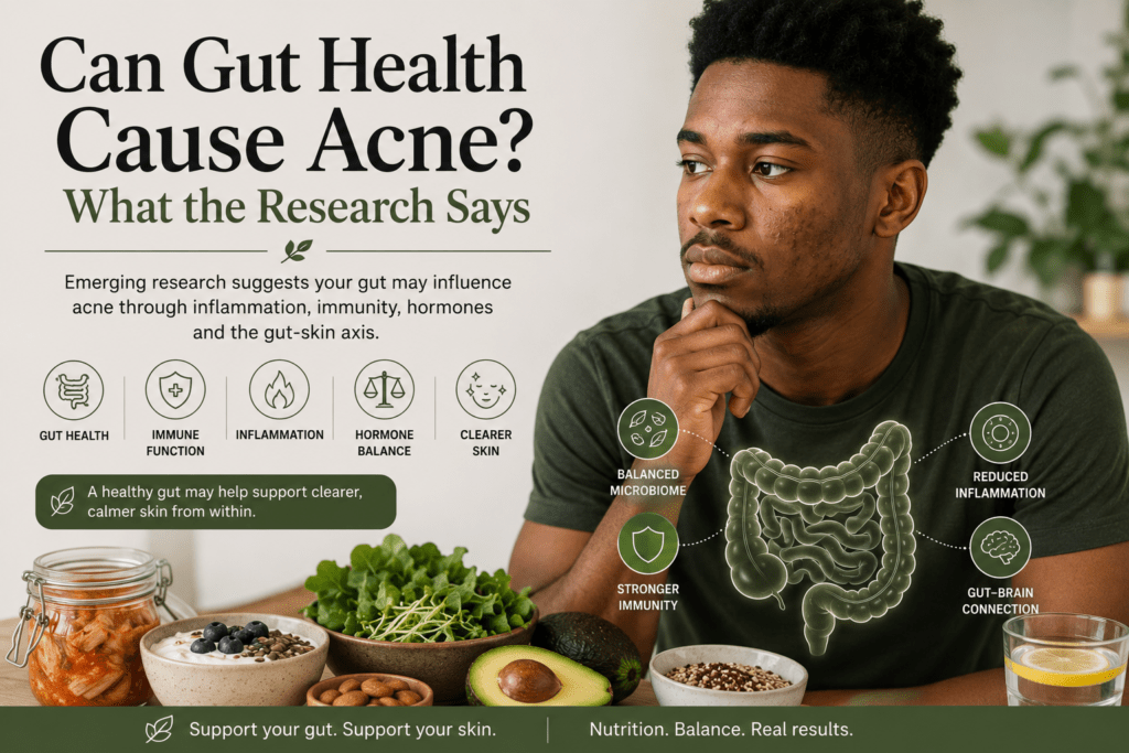 Can Gut Health Cause Acne? What the Research Says!