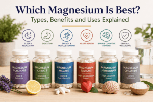 Read more about the article Which Magnesium Is Best? Types, Benefits and Uses Explained